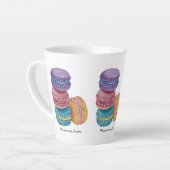 regenboogmacro's in Waterverf Latte Mok (Linkerhoek)