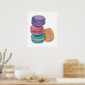 regenboogmacro's in Waterverf Poster (Keuken)