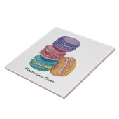 regenboogmacro's in Waterverf Tegeltje (Zijkant)