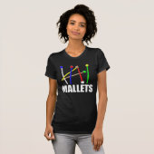 Regenboogmallets T-shirt (Voorkant volledig)