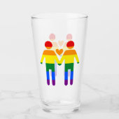 RegenboogMannen Glas (Voorkant)