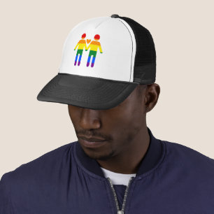 Regenboogmannen Trucker Pet