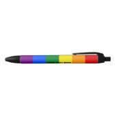 Regenboogmarkerpen met aangepaste tekst zwarte inkt pen (Bovenkant)