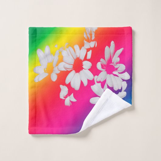 Regenboogmazen Bad Handdoek (Wasdoekje)