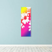 Regenboogmazen Canvas Afdruk (Insitu (Houten vloer))