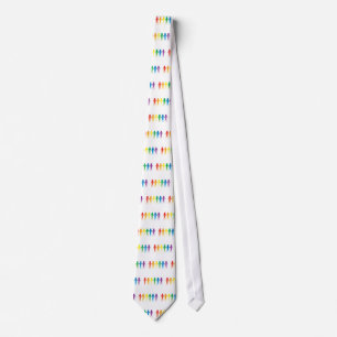 Regenboogmensen Stropdas