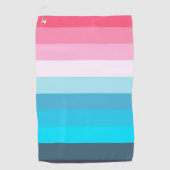 RegenboogMode Golfhanddoek (Voorkant)