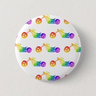 Regenboogmortocyclus Ronde Button 5,7 Cm