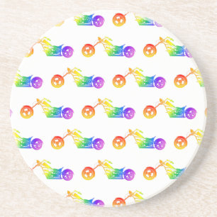 Regenboogmortocyclus Zandsteen Onderzetter