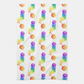 Regenboogmotor Theedoek (Verticaal)