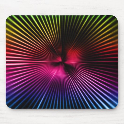 regenboogmousepad muismat (Voorkant)