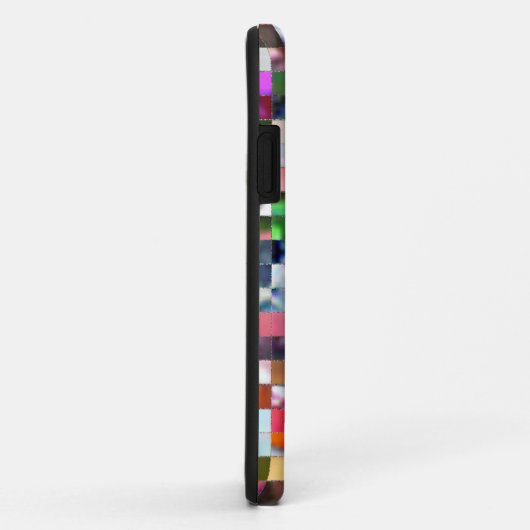 Regenboogmozaïek Case-Mate iPhone Case (Achterkant/rechts)