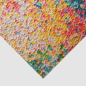 regenboogmozaïek tissuepapier (Detail)