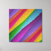 regenboogmozaïekdoek canvas afdruk (Voorkant)
