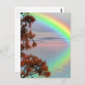 RegenboogNatuur Briefkaart (Voorkant / Achterkant)