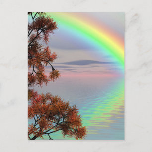 RegenboogNatuur Briefkaart