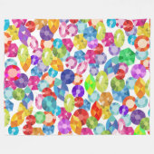 regenboogneusdeken fleece deken (Voorkant (Horizontaal))