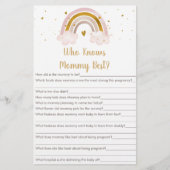 Regenboogneutraal goud dat mama het beste spel ken (Voorkant)