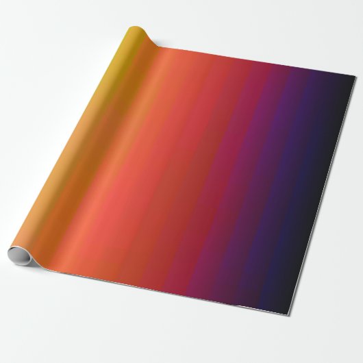 Regenboogontwerp Cadeaupapier (Uitgerold)