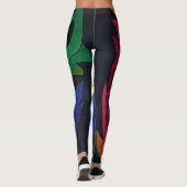 regenboogontwerp leggings (Achterkant)