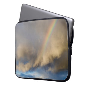 regenboogopstand laptop sleeve