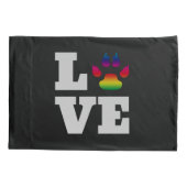 Regenboogpag Kussensloop (Achterkant)