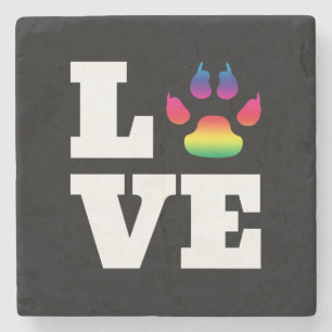 Regenboogpag Stenen Onderzetter