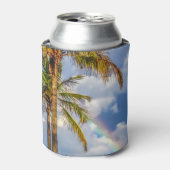 Regenboogpalm kan blikjeskoeler (Blikje Voorkant)