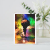 regenboogparaplu.jpg briefkaart (Staand voorkant)