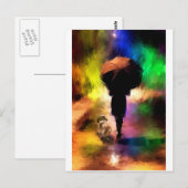 regenboogparaplu.jpg briefkaart (Voorkant / Achterkant)