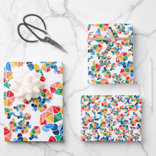 Regenboogpartij Inpakpapier Vel (Voorkant)