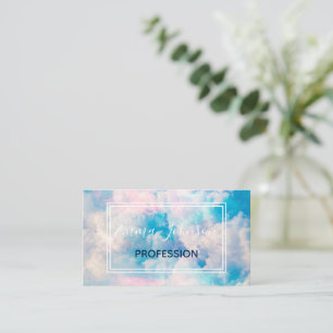 regenboogpasta's esthetisch ontwerp visitekaartje