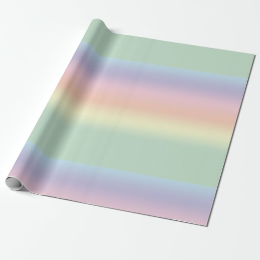 Regenboogpasta's voor het ompakken van papier (Uitgerold)