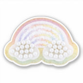 Regenboogpatch Sticker (Voorkant)