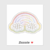 Regenboogpatch Sticker (Vel)