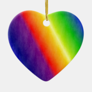 Regenboogpatronen Keramisch Ornament