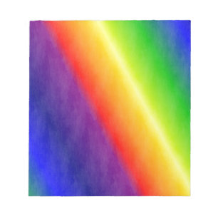Regenboogpatronen Notitieblok