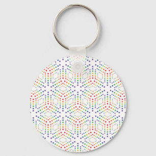 Regenboogpatroon Sleutelhanger