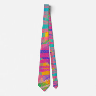 Regenboogpatroon Stropdas