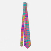 Regenboogpatroon Stropdas (Achterkant)