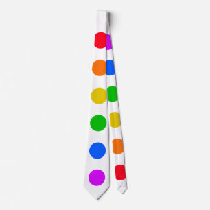 Regenboogpatroon Stropdas