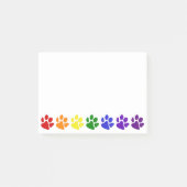 Regenboogpaws Post-it® Notes (Voorkant)