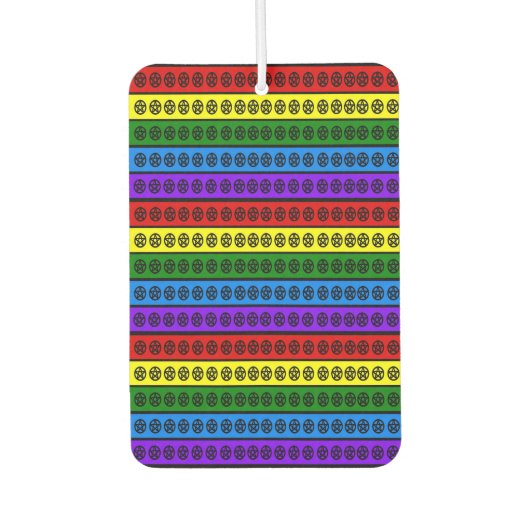 Regenboogpentakelen Luchtverfrisser (Voorkant)