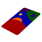 Regenboogplanken Magneet (Linkerzijde)