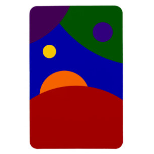 Regenboogplanken Magneet