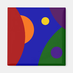 Regenboogplanken Magneet