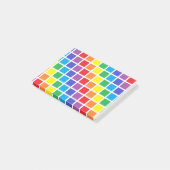 Regenboogpleinen Post-it® Notes (Schuin)