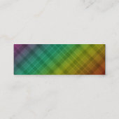 regenboogpleister mini visitekaartje (Achterkant)