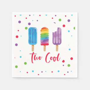 RegenboogPop 2 Koel 2e verjaardag Servet