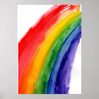 regenboogposter poster